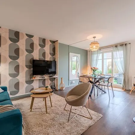 Apartament Agape By Kleidos -disney A 10min, T2 , 4p, Parking Gratuit Et Terrasse