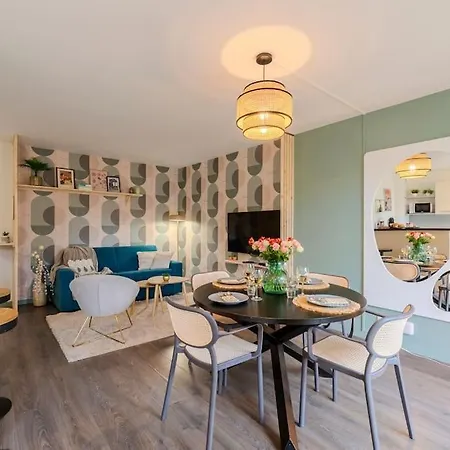 Agape By Kleidos -disney A 10min, T2 , 4p, Parking Gratuit Et Terrasse Apartment *