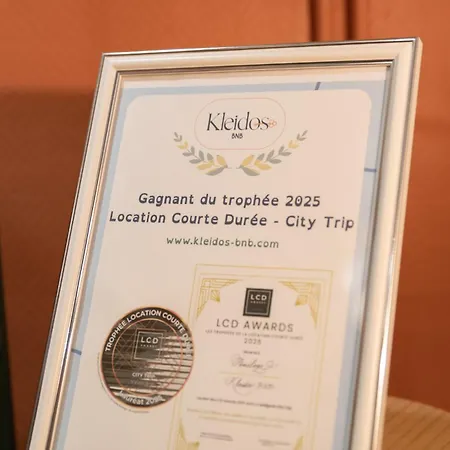 Apartmán Agape By Kleidos -disney A 10min, T2 , 4p, Parking Gratuit Et Terrasse